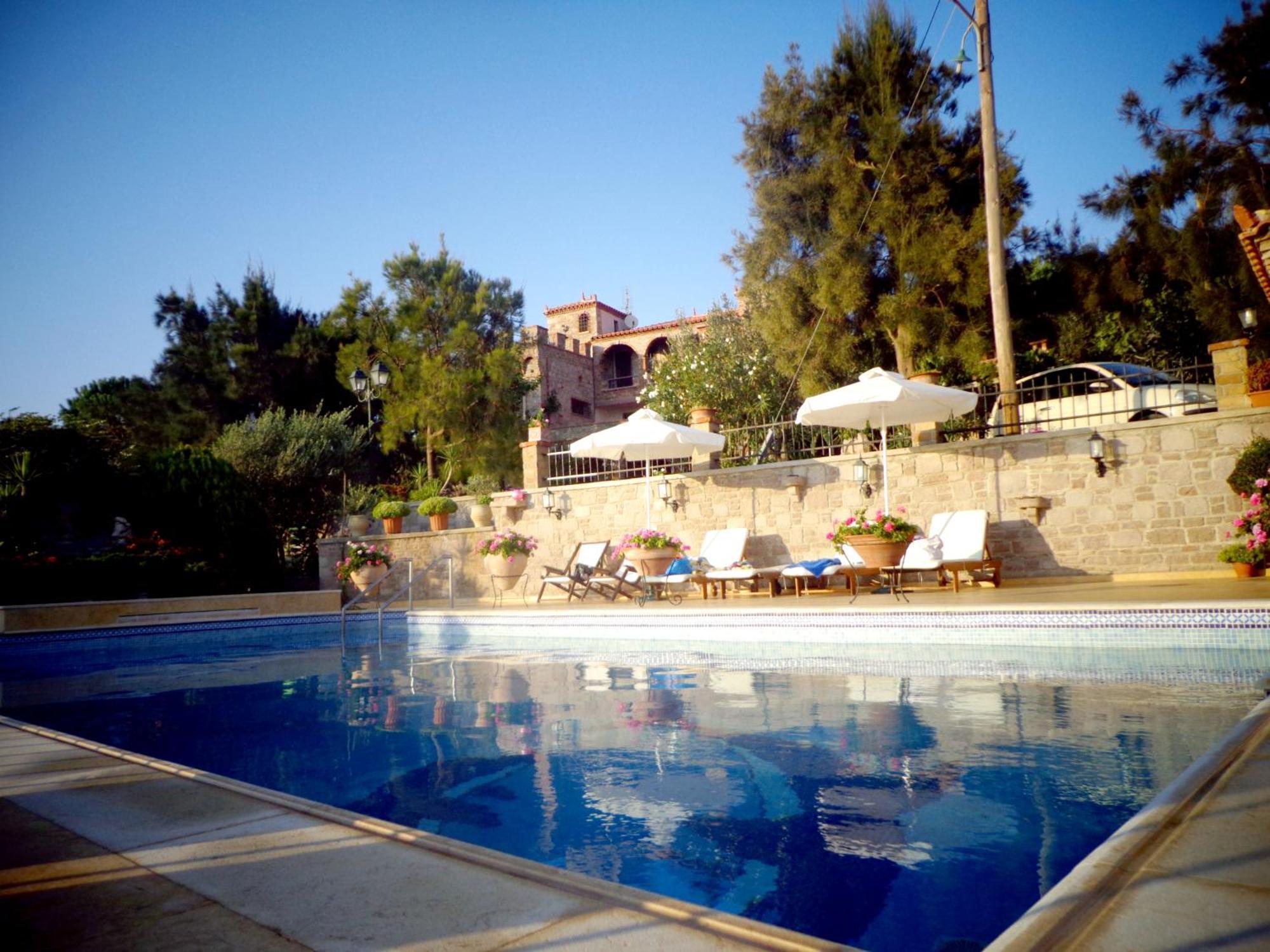 Lesvos Tower House Komninos Sígrion Exterior foto