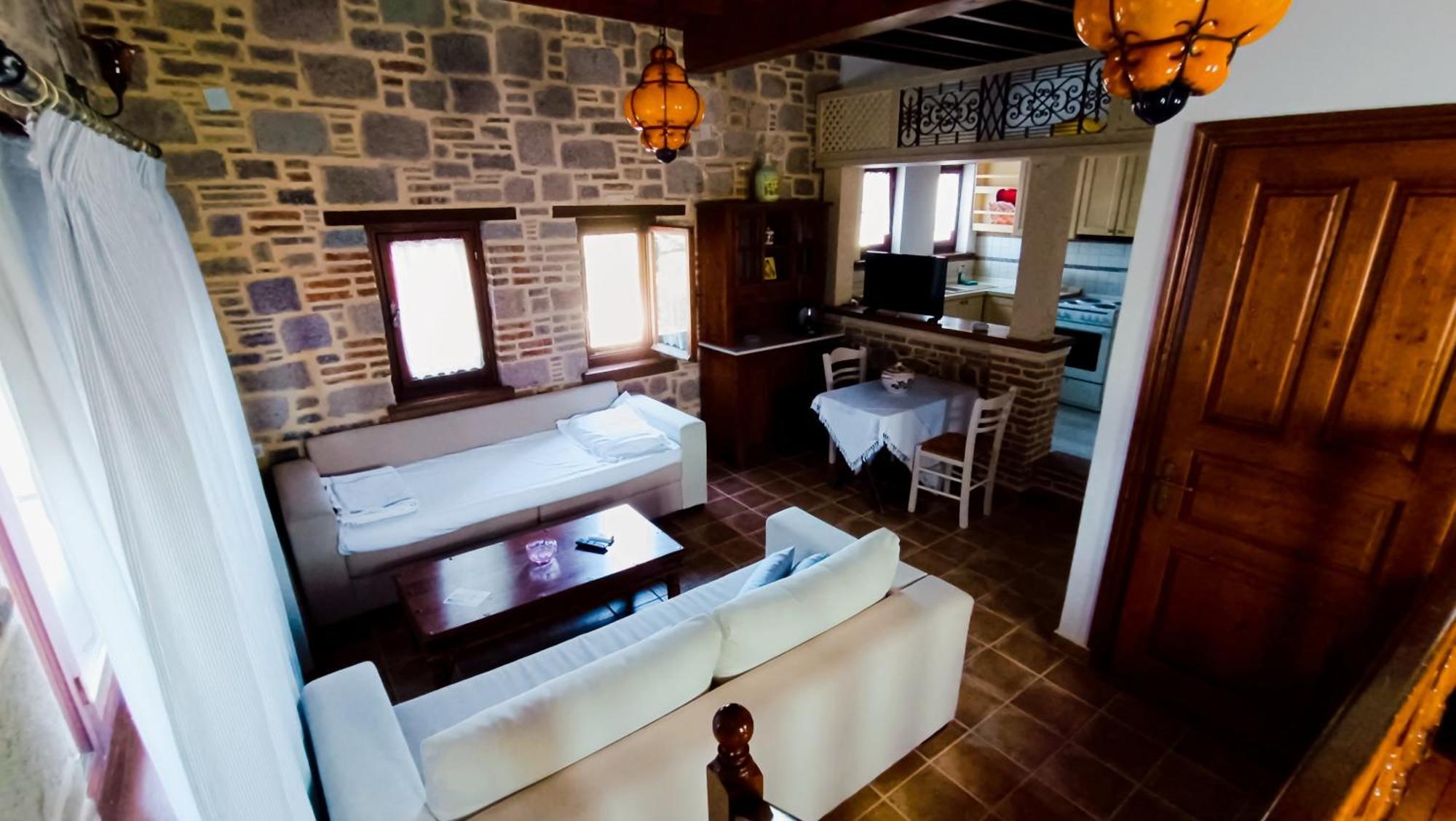 Lesvos Tower House Komninos Sígrion Exterior foto